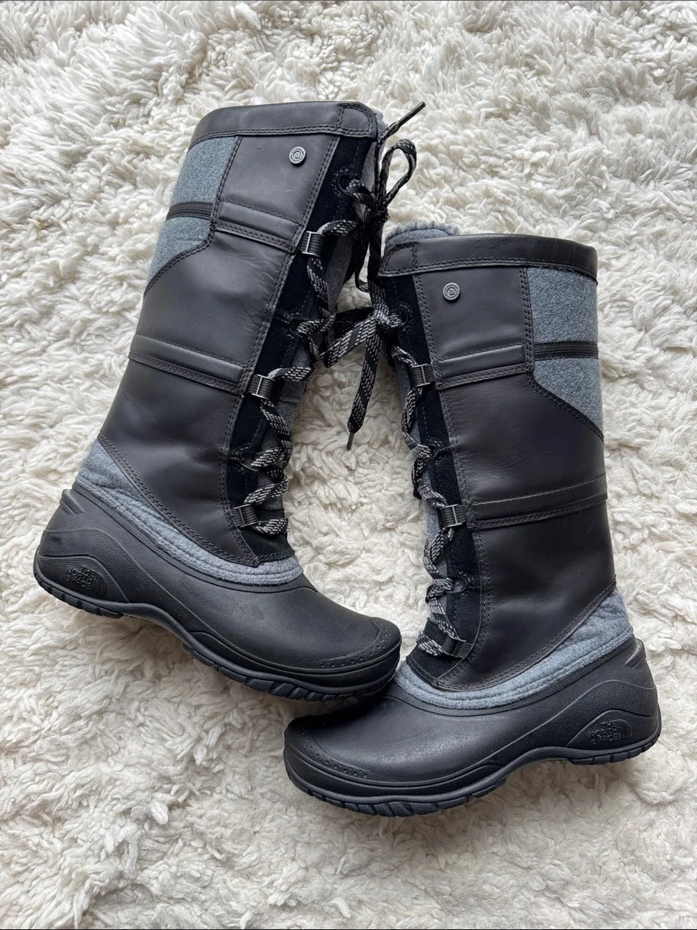 North Face Shellista Tall Lace Up Boots